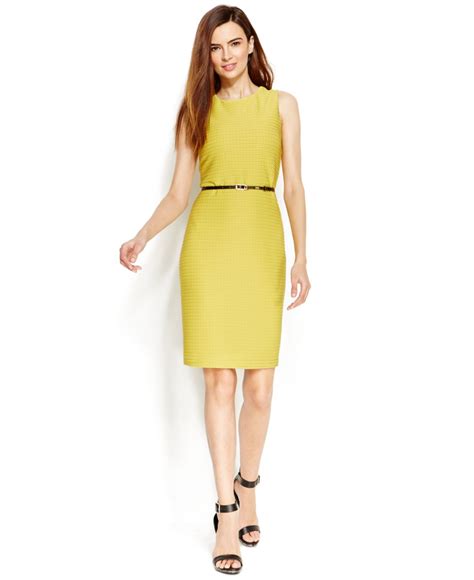 calvin klein knit mini dress|calvin klein petite sheath dress.